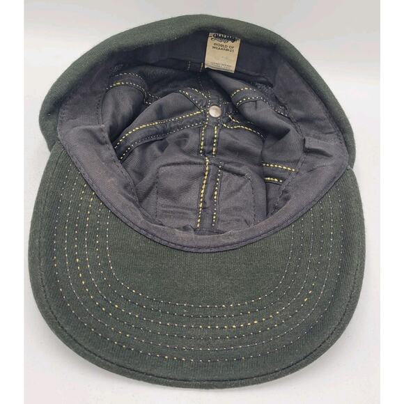 Vintage John Deere Fitted Medium Cap Hat Winter Ear Neck Flap‎ Black Swingster - Picture 8 of 12